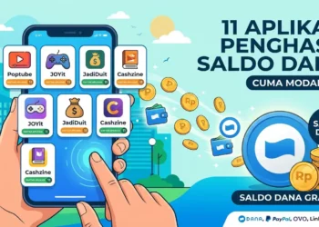 11 Aplikasi Penghasil Saldo DANA Gratis Cuma Modal HP