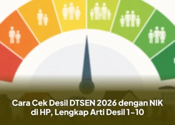Cara Cek Desil DTSEN 2026 dengan NIK di HP, Lengkap Arti Desil 1-10