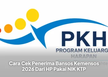 Cara Cek Penerima Bansos Kemensos 2026 Dari HP Pakai NIK KTP