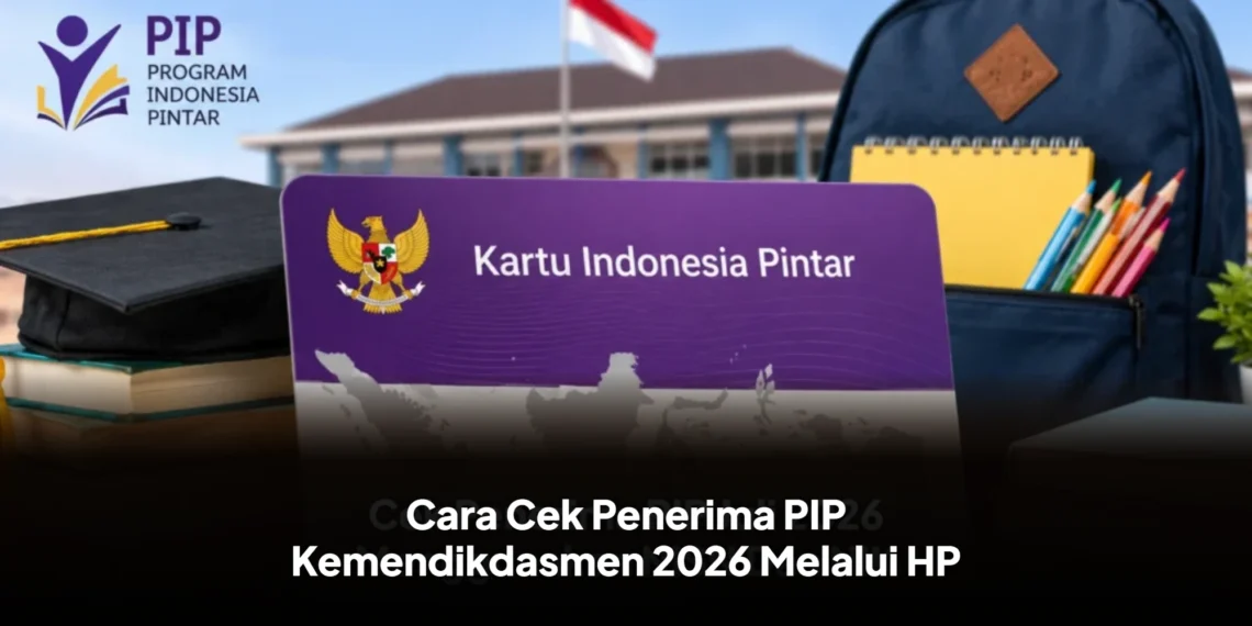 Cara Cek Penerima PIP Kemendikdasmen 2026 Melalui HP
