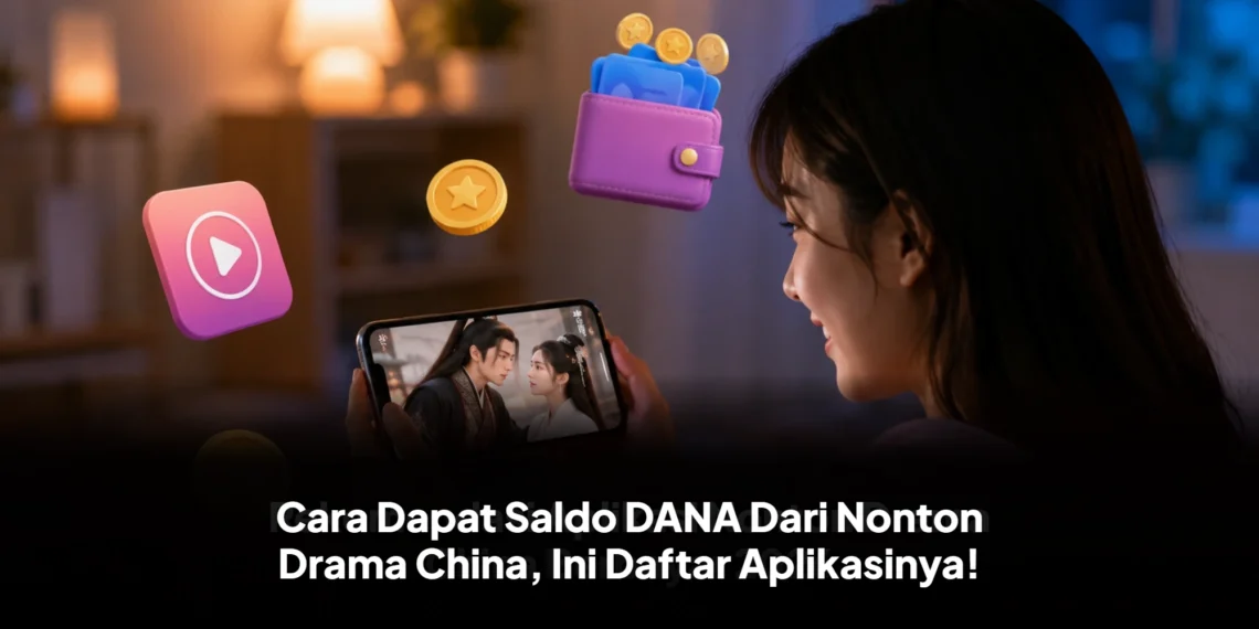 Cara Dapat Saldo DANA Dari Nonton Drama China, Ini Daftar Aplikasinya!