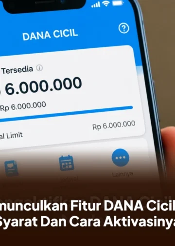 Cara Memunculkan Fitur DANA Cicil 2026, Ini Syarat Dan Cara Aktivasinya