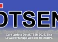 Cara Update Data DTSEN 2026, Bisa Lewat HP hingga Website Resmi BPS