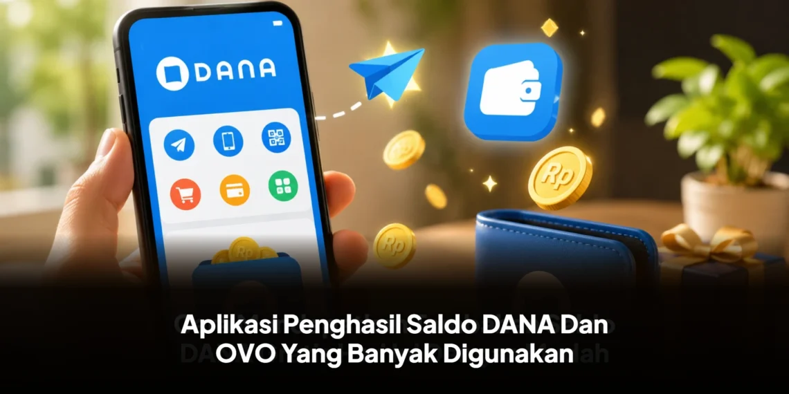 Aplikasi Penghasil Saldo DANA Dan OVO Yang Banyak Digunakan