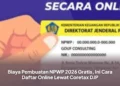 Biaya Pembuatan NPWP 2026 Gratis, Ini Cara Daftar Online Lewat Coretax DJP