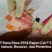 BLT Dana Desa 2026 Kapan Cair? Cek Jadwal, Besaran, dan Penerima