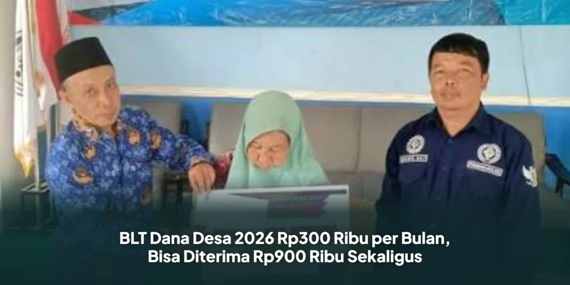 BLT Dana Desa 2026 Rp300 Ribu per Bulan, Bisa Diterima Rp900 Ribu Sekaligus