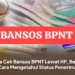 Cara Cek Bansos BPNT Lewat HP, Begini Cara Mengetahui Status Penerima