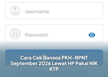 Cara Cek Bansos PKH-BPNT September 2026 Lewat HP Pakai NIK KTP