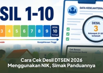 Cara Cek Desil DTSEN 2026 Menggunakan NIK, Simak Panduannya