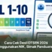 Cara Cek Desil DTSEN 2026 Menggunakan NIK, Simak Panduannya