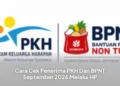 Cara Cek Penerima PKH Dan BPNT September 2026 Melalui HP