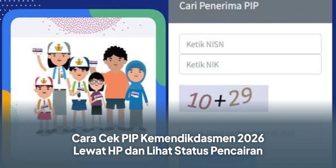 Cara Cek PIP Kemendikdasmen 2026 Lewat HP dan Lihat Status Pencairan