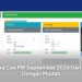 Cara Cek PIP September 2026 Dari HP Dengan Mudah