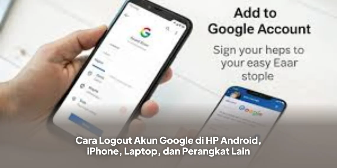Cara Logout Akun Google di HP Android, iPhone, Laptop, dan Perangkat Lain