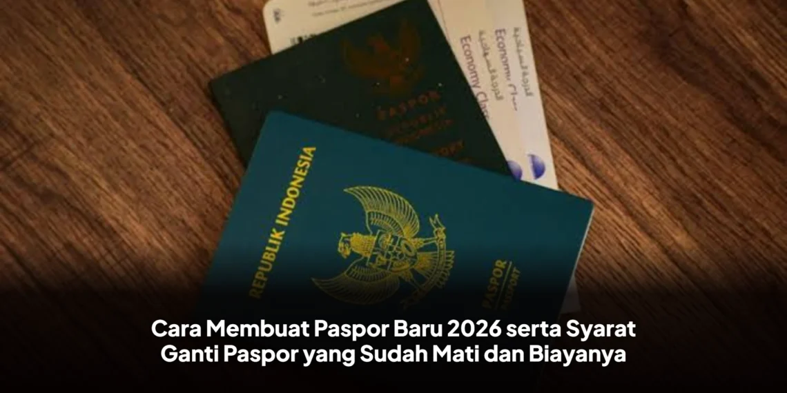 Cara Membuat Paspor Baru 2026 serta Syarat Ganti Paspor yang Sudah Mati dan Biayanya