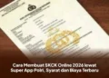 Cara Membuat SKCK Online 2026 lewat Super App Polri, Syarat dan Biaya Terbaru