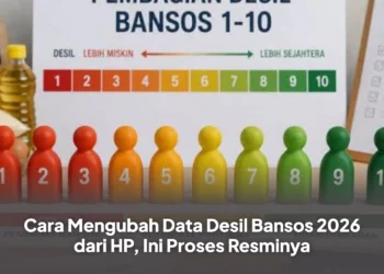 Cara Mengubah Data Desil Bansos 2026 dari HP, Ini Proses Resminya
