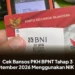 Cek Bansos PKH BPNT Tahap 3 September 2026 Menggunakan NIK KTP