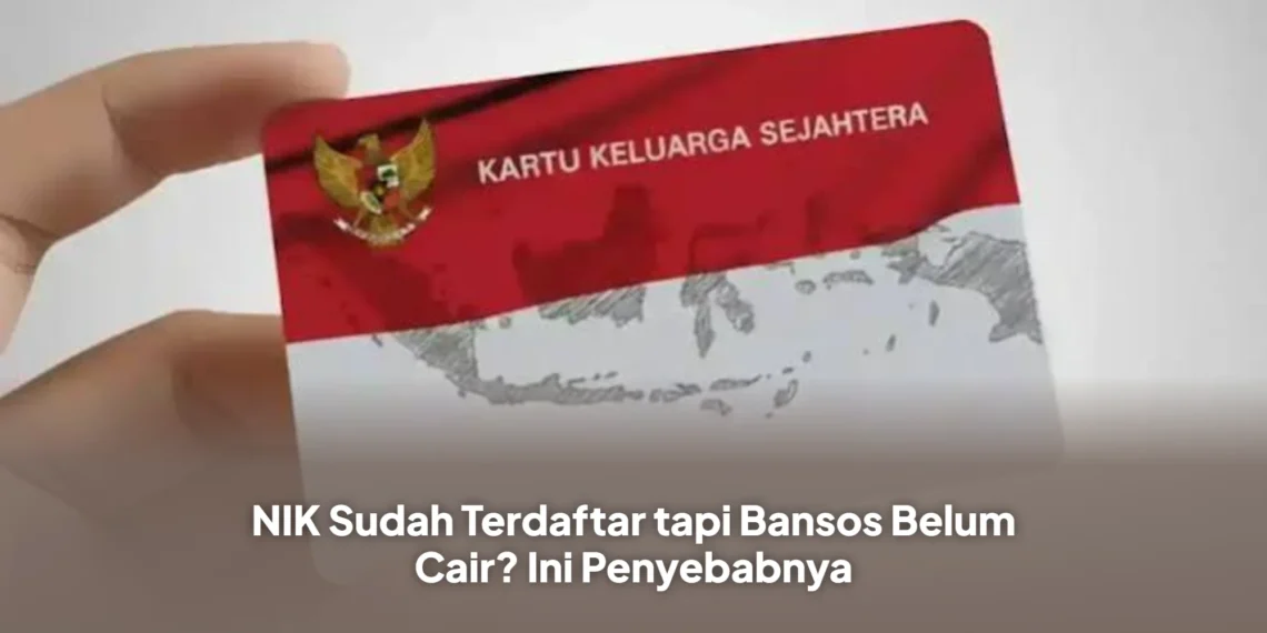 NIK Sudah Terdaftar tapi Bansos Belum Cair? Ini Penyebabnya