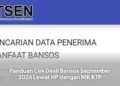 Panduan Cek Desil Bansos September 2026 Lewat HP dengan NIK KTP
