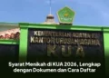 Syarat Menikah di KUA 2026, Lengkap dengan Dokumen dan Cara Daftar