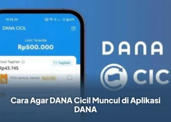 Cara Agar DANA Cicil Muncul di Aplikasi DANA