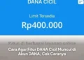 Cara Agar Fitur DANA Cicil Muncul di Akun DANA, Cek Caranya