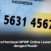 Cara Membuat NPWP Online Lewat HP dengan Mudah