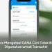 Cara Mengatasi DANA Cicil Tidak Bisa Digunakan untuk Transaksi