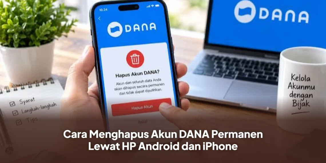 Cara Menghapus Akun DANA Permanen Lewat HP Android dan iPhone