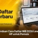 Panduan Cara Daftar NIB 2026 Lewat HP untuk Pemula